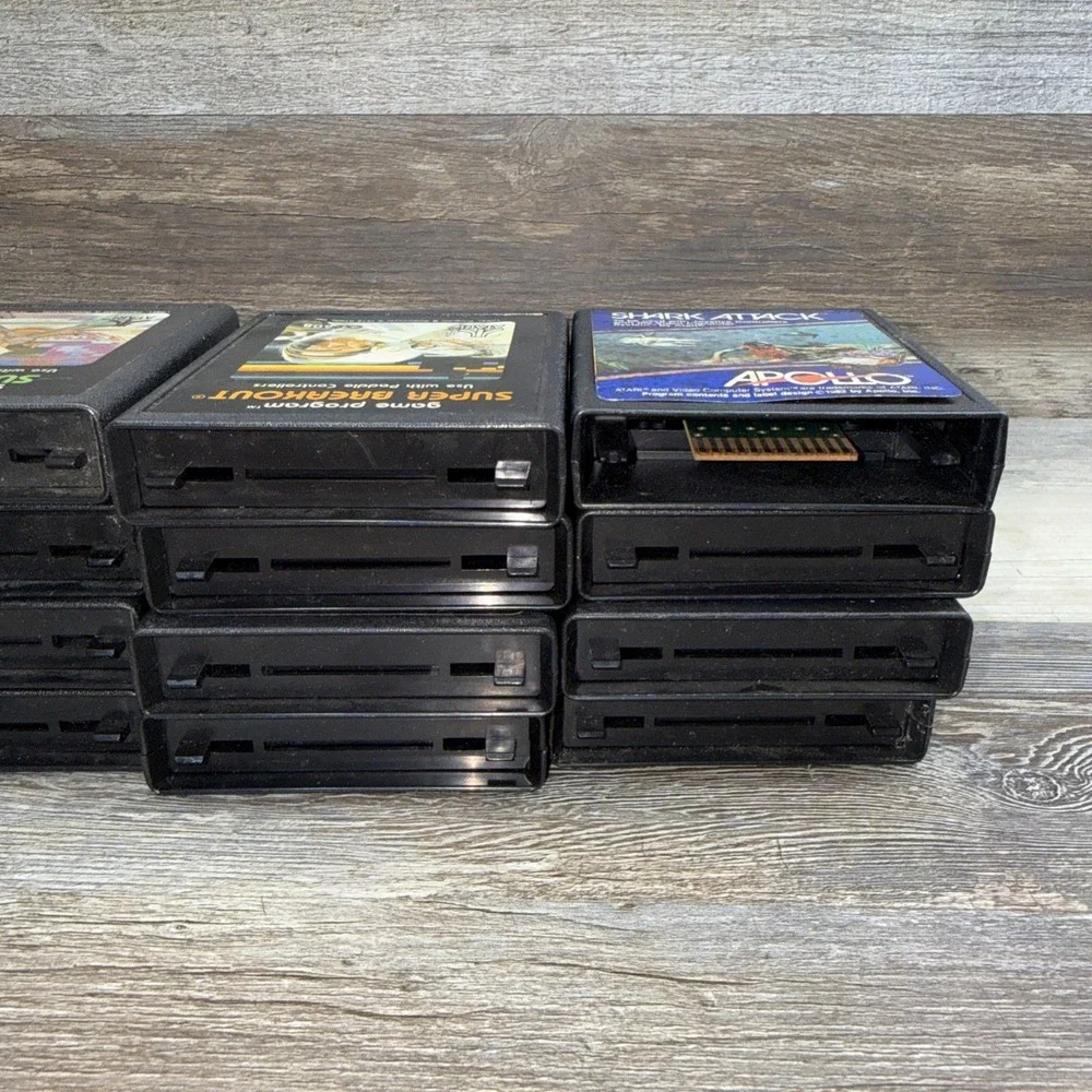 Atari 2600 Game Cartridge Bundle-16 Different Games Included / Untested - Picture 9 of 10
